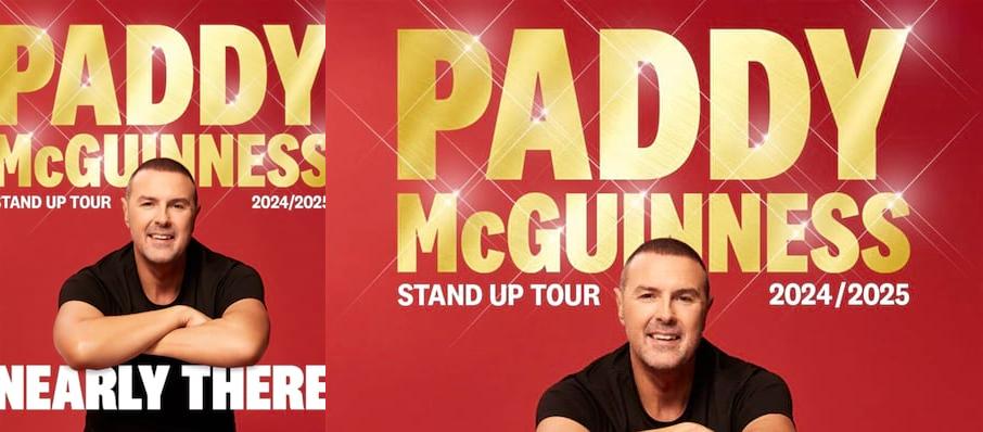 Paddy McGuinness at Alexandra Theatre